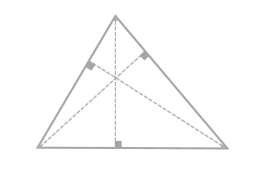 ارتفاعات المثلث